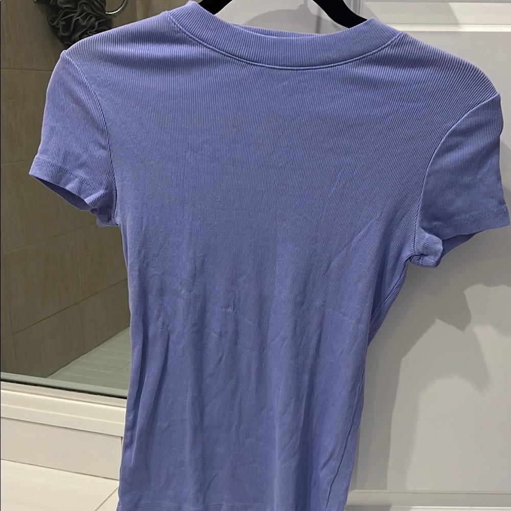 A New Day Women's Short Sleeve Tee - Lavender